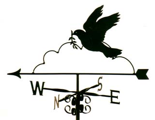 Dove of Peace weathervane